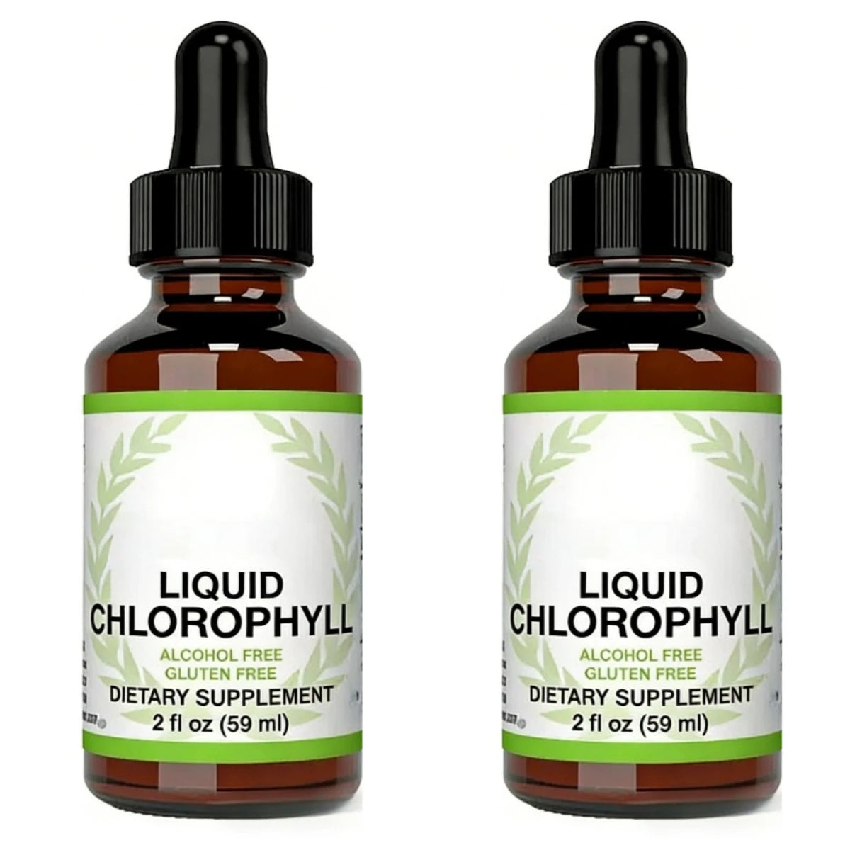 Liquid Chlorophyll Drops - Internal Deodorizer, Liver Detox, Immune Support, Promote Collagen for Hair & Skin, Stop Bad Breath